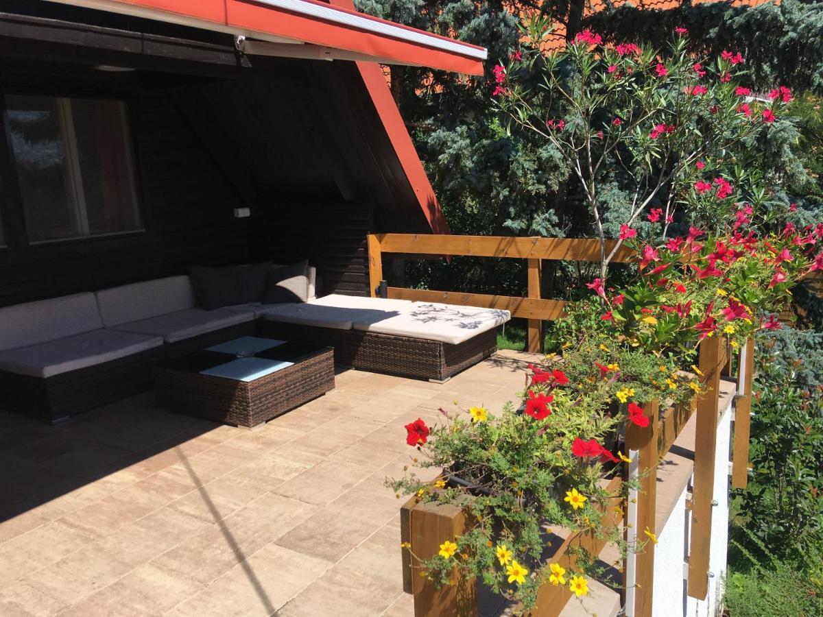 Wooden Apartman Prémium Jacuzzival Alsóörs Exterior foto